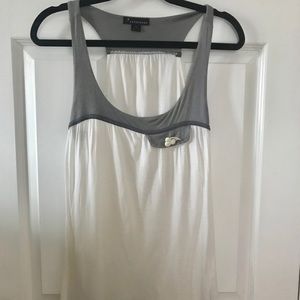 Forever 21 white/gray dress size S